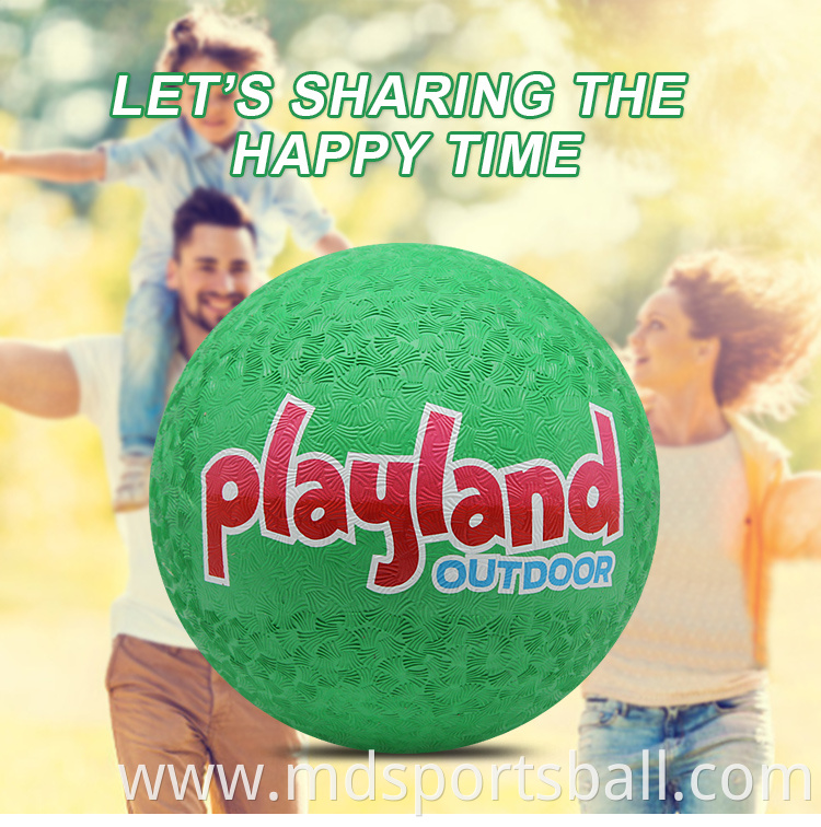 green playground ball